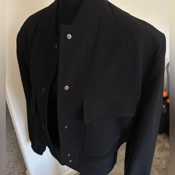 Zara Bomber Jacket With Pockets - Picture 9 of 12